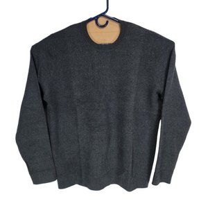 PETER WERTH Gray Pullover Crew Neck Sweater Men Size 2X Long Sleeve. 27P